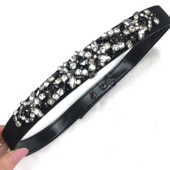New Vince Camuto Crystal Embellished Belt main image 4